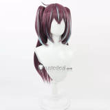 Mahou Shoujo ni Akogarete Hiiragi Utena Minakami Sayo Hanabishi Araga Akoya Anemo Tenkawa Blue Purple Cosplay Wig