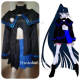 Commission Vocaloid Ado Usseewa Blue Black Cosplay Costume