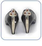 Genshin Impact Frostflower Dew Shenhe Twilight Blossom Ganyu Chevreuse Gaming Cosplay Shoes Boots