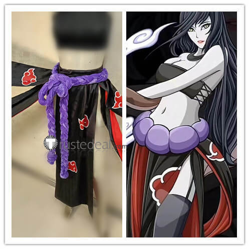 Naruto Orochimaru Genderbend Female Girl Cosplay Costume