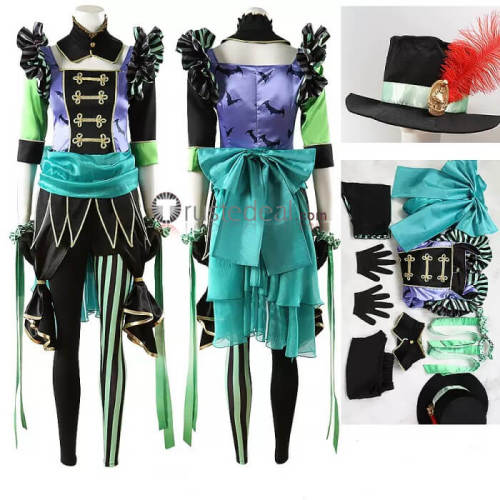 Disney Twisted-Wonderland Stage in Playful Land Lilia Playful Dress Halloween Cosplay Costume2