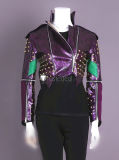 Descendants 2 Mal Purple Studded Jacket Disney Cosplay Costume