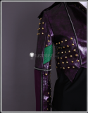 Descendants 2 Mal Purple Studded Jacket Disney Cosplay Costume