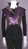 Descendants 2 Mal Purple Studded Jacket Disney Cosplay Costume