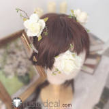 Rozen Maiden Kirakishou White Gothic Lolita Devil Cosplay Costume 2