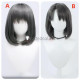 Hentai Ouji To Warawanai Neko Tsutsukakushi Tsukiko Grey Cosplay Wig