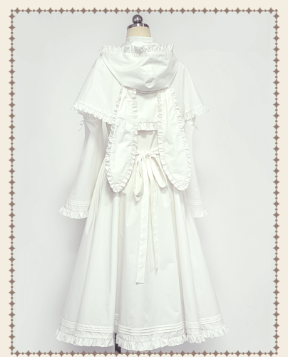 Spark Anime Yosuga no Sora Sora Kasugano White Daily Lolita Cosplay Costume