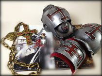Trinity Blood Tres Iqus Shoulder Armors Necklace Cosplay Props Accessory
