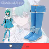 Mahou Shoujo ni Akogarete Hiiragi Hanabishi Araga Leopard Tenkawa Magia Baiser Magenta Azul Sulfur Cosplay Shoes Boots
