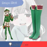 Mahou Shoujo ni Akogarete Hiiragi Hanabishi Araga Leopard Tenkawa Magia Baiser Magenta Azul Sulfur Cosplay Shoes Boots