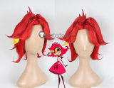 Hazbin Hotel Niffty Vaggie Lute Emily Silver White Pink Red Styled Cosplay Wig