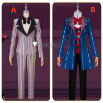 Hazbin Hotel Sir Pentious Vox Cosplay Costume