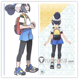 Pokemon Masters EX Bettie Betty Trainer Green Leaf Cosplay Shoes Boots