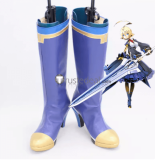 BLAZBLUE Mai Natsume Celica Ayatsuki Mercury Yuuki Terumi Cosplay Shoes Boots