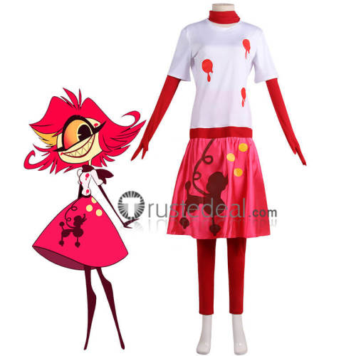 Hazbin Hotel Niffty Angel Dust Anthony Cosplay Costume