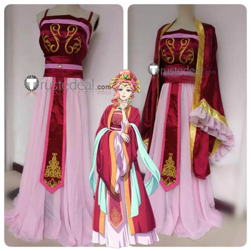 Kusuriya no Hitorigoto The Apothecary Diaries Gyokuyou Lihua Rifa Blue Pink Red Cosplay Costume