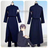 Shiro Seijo to Kuro Bokushi Saint Cecilia and Pastor Lawrence Blue Black Cosplay Costume