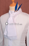 Library Of Ruina Argalia Blue White Cosplay Costume