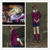 Death Crimson Yuri Rosenberg Purple Cosplay Costume