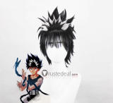 YuYu Hakusho Kurama Hiei Genkai Koenma Pink Red Black Styled Cosplay Wig