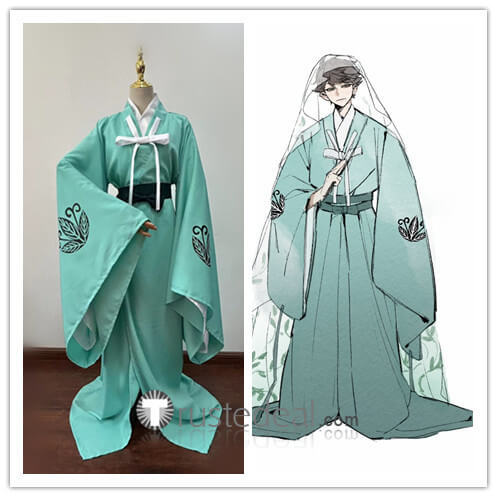 Haikyuu Tooru Oikawa Iwaizumi Hajime Blue White Kimono Cosplay Costume