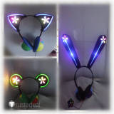 Love Live SR Nico Kotori Honoka Nozomi Eli Rin Hanayo Maki Umi Cyber Cosplay Headsets Bracelets Anklets Props 2