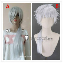 Black Butler Kuroshitsuji Charles Grey Silver White Cosplay Wig