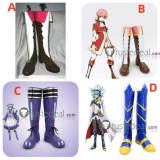 Yu-Gi-Oh YuGiOh Zexal Trey Yudias Velgear Dragonmaid Laundry Cosplay Boots Shoes