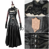 Final Fantasy XIV FF14 FFXIV YoRHa Type-51 Robe Casting Black Cosplay Costume
