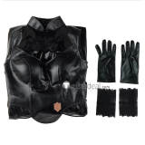 Final Fantasy XIV FF14 FFXIV YoRHa Type-51 Robe Casting Black Cosplay Costume