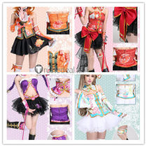 Love Live Nico Yazawa Nine Girls Cheongsam Awakening Cosplay Costumes