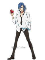 KILL la KILL Aikuro Mikisugi Blue Styled Cosplay Wig