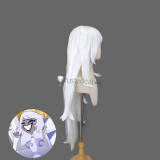 Hazbin Hotel Niffty Vaggie Lute Emily Silver White Pink Red Styled Cosplay Wig
