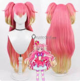 Pretty Cure PreCure HeartCatch Sora Harewataru Kaguya Madoka Cure Selene Inukai Cure Wonderful Purple Blue Cosplay Wig