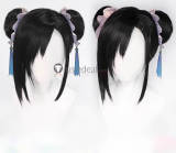 Final Fantasy VII Remake Tifa Lockhart Swimsuit Black Brown Cosplay Wig