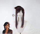 Final Fantasy VII Remake Tifa Lockhart Swimsuit Black Brown Cosplay Wig