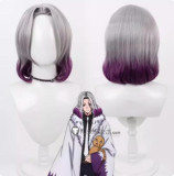 Mashle Magic and Muscles Rayne Ames Abyss Razor Abel Walker Silver Blue Styled Cosplay Wig