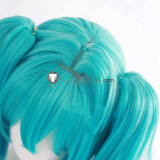 Vocaloid Hatsune Miku Villain Ver. Little Devil POP UP PARADE Miku Vampire Green Blue Ponytail Cosplay Wigs