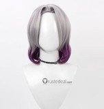 Mashle Magic and Muscles Rayne Ames Abyss Razor Abel Walker Silver Blue Styled Cosplay Wig