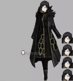 Library Of Ruina Binah Librarian Arbiter Black Cosplay Costume