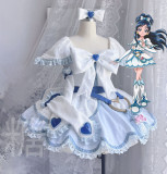 Futari wa Pretty Cure Max Heart Yukishiro Honoka Cure White Lolita Version Cosplay Costume