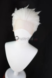 Tokyo Ghoul Kaneki Ken Boss Slicked Back Lace Front White Cosplay Wig Manga