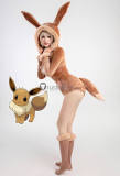 Gijinka Eevee Espeon Fluffy Jumpsuit Bunny Sailor Suit Purple Cosplay Costume