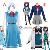Mahou Shoujo ni Akogarete Akoya Matama Loco Musica Morino Korisu Cosplay Costume
