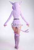 Gijinka Eevee Espeon Fluffy Jumpsuit Bunny Sailor Suit Purple Cosplay Costume
