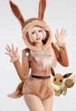 Gijinka Eevee Espeon Fluffy Jumpsuit Bunny Sailor Suit Purple Cosplay Costume