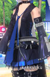 Vocaloid Hagane Miku Pleather Cosplay Costume