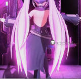 Vocaloid Hagane Miku Pleather Cosplay Costume