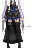 Vocaloid Hagane Miku Pleather Cosplay Costume