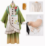 Ensemble Stars Koikoi Love Cafe Niki Shiina Tori Himemiya Eichi Tenshouin Hajime Shino Kimono Maid Cosplay Costume